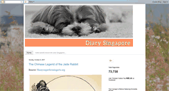 Desktop Screenshot of diarysingapore.blogspot.com