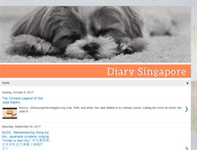 Tablet Screenshot of diarysingapore.blogspot.com