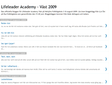 Tablet Screenshot of lifeleaderacademy.blogspot.com