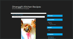 Desktop Screenshot of dhanggitskitchenrecipes.blogspot.com