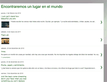 Tablet Screenshot of encontraremosunlugarenelmundo.blogspot.com