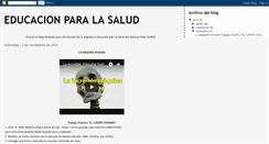 Desktop Screenshot of educacionsalud-daniel.blogspot.com