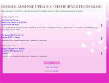 Tablet Screenshot of googleadsensefeeds.blogspot.com