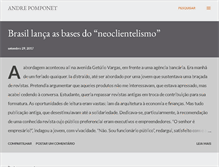 Tablet Screenshot of andrepomponet.blogspot.com