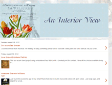 Tablet Screenshot of aninteriorview.blogspot.com