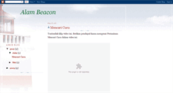 Desktop Screenshot of alambeacon.blogspot.com