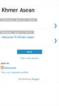 Mobile Screenshot of khmerasean.blogspot.com
