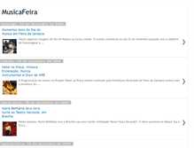 Tablet Screenshot of musicafeira.blogspot.com
