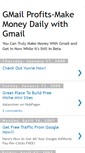Mobile Screenshot of gmailprofits.blogspot.com