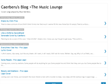 Tablet Screenshot of caerberu-music-lounge.blogspot.com