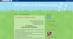 Desktop Screenshot of biotecnologiaesad.blogspot.com