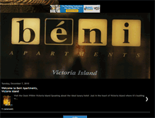 Tablet Screenshot of beniapartments.blogspot.com