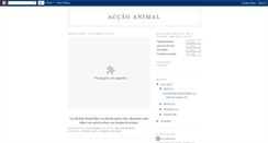Desktop Screenshot of action4animals.blogspot.com