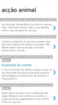 Mobile Screenshot of action4animals.blogspot.com