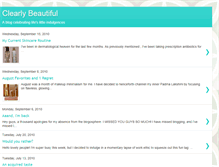 Tablet Screenshot of clearlybeautiful.blogspot.com