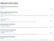 Tablet Screenshot of englishwithlydia.blogspot.com