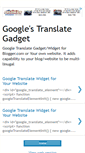 Mobile Screenshot of googletranslategadgets.blogspot.com