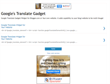 Tablet Screenshot of googletranslategadgets.blogspot.com
