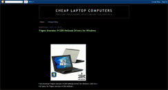 Desktop Screenshot of cheaplaptopcomp.blogspot.com