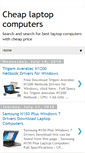Mobile Screenshot of cheaplaptopcomp.blogspot.com