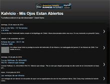 Tablet Screenshot of misojosestanabiertos.blogspot.com