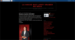 Desktop Screenshot of lanochequelarrykramermebeso.blogspot.com