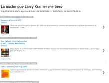 Tablet Screenshot of lanochequelarrykramermebeso.blogspot.com