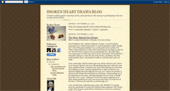 Desktop Screenshot of brokenheartdramablog.blogspot.com