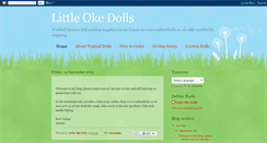Desktop Screenshot of littleokedolls.blogspot.com