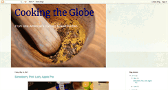 Desktop Screenshot of cookingtheglobe.blogspot.com