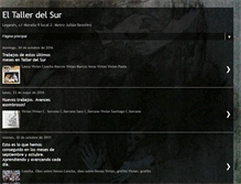 Tablet Screenshot of eltallerdelsur.blogspot.com