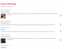 Tablet Screenshot of dianastenberg.blogspot.com