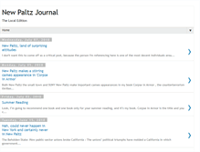 Tablet Screenshot of newpaltzjournal.blogspot.com