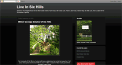 Desktop Screenshot of liveinsixhills.blogspot.com