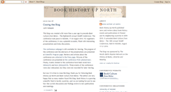 Desktop Screenshot of bookhistoryupnorth.blogspot.com