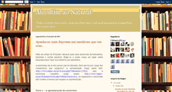 Desktop Screenshot of alcoutimaonatural.blogspot.com