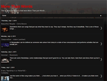 Tablet Screenshot of gigimorethanwords.blogspot.com