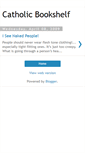 Mobile Screenshot of catholicbookshelf.blogspot.com