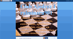 Desktop Screenshot of clubajedrez1ralminaru901.blogspot.com