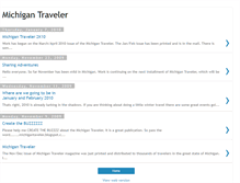 Tablet Screenshot of michigantraveler.blogspot.com