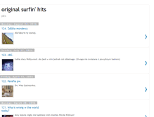 Tablet Screenshot of originalsurfinhits.blogspot.com