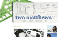 Desktop Screenshot of matthewsers.blogspot.com