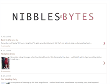 Tablet Screenshot of nibblesandbytes.blogspot.com