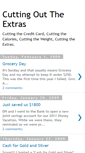 Mobile Screenshot of cuttingouttheextras.blogspot.com