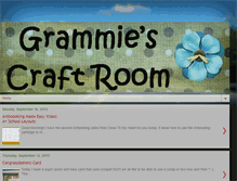 Tablet Screenshot of grammiescraftroom.blogspot.com