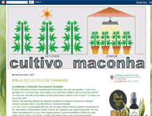 Tablet Screenshot of cultivo-maconha.blogspot.com