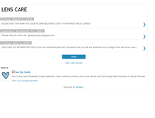 Tablet Screenshot of geolenscare.blogspot.com