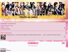 Tablet Screenshot of hoshinousekai.blogspot.com