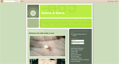 Desktop Screenshot of kieonakierra.blogspot.com