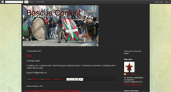 Desktop Screenshot of basqueconflict.blogspot.com